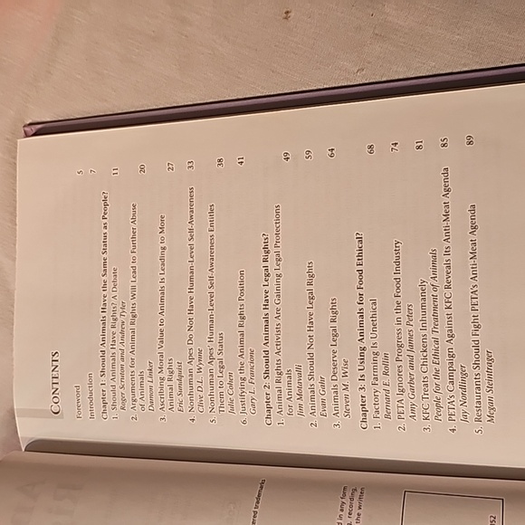 Animal Rights book - Picture 4 of 5